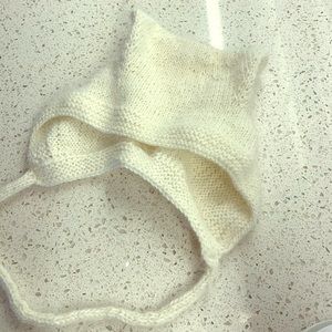 Custom 100% Angora kitty hat